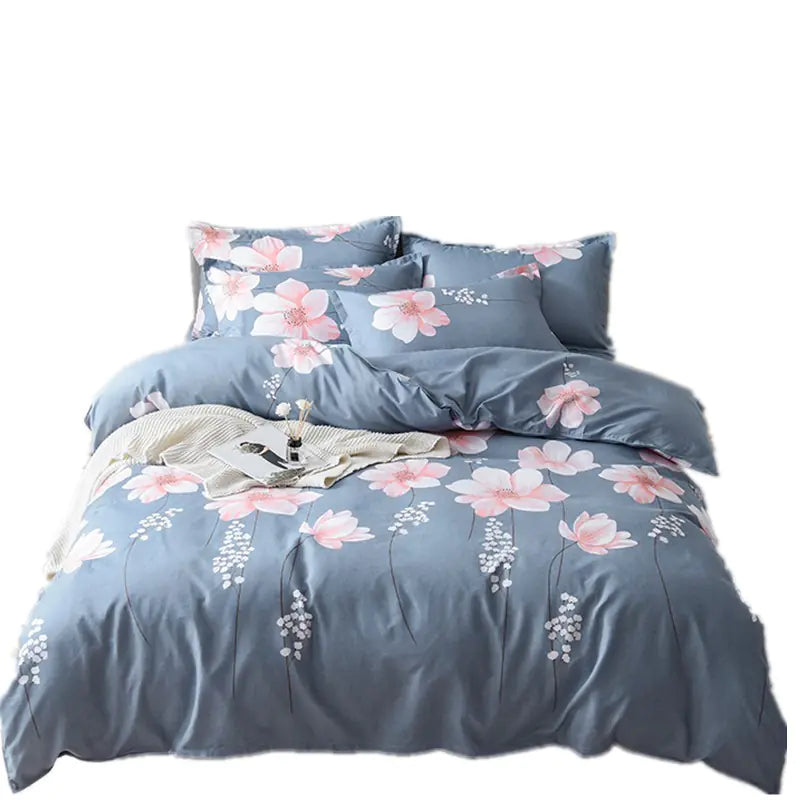 Thick Cotton Bedding Set for Fall/Winter (4 Pieces)