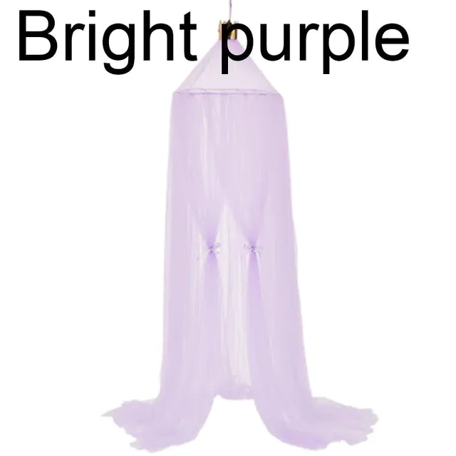 6 Colors Kids Bedding Dome Canopy for Girls' Rooms