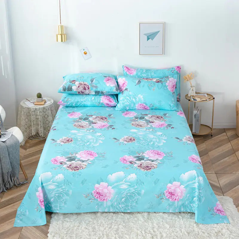 New Cotton Cartoon Bedding Set for Students and Kids