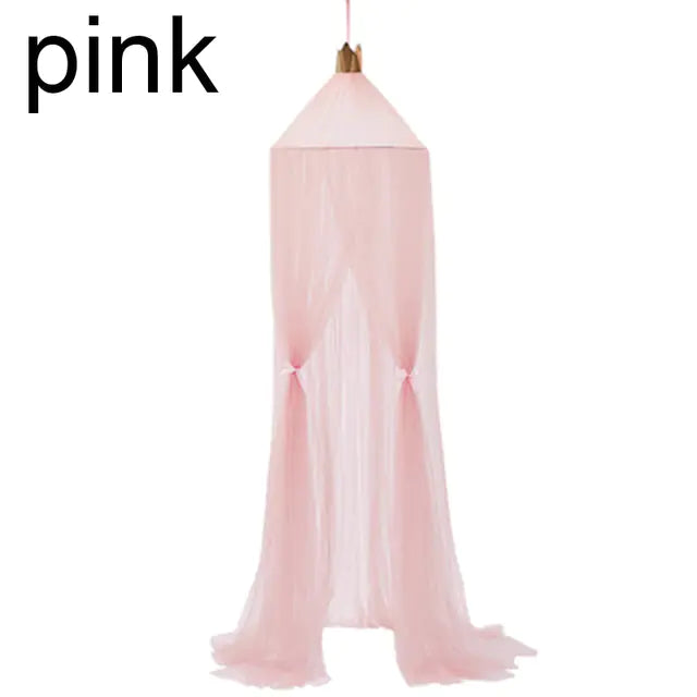 6 Colors Kids Bedding Dome Canopy for Girls' Rooms