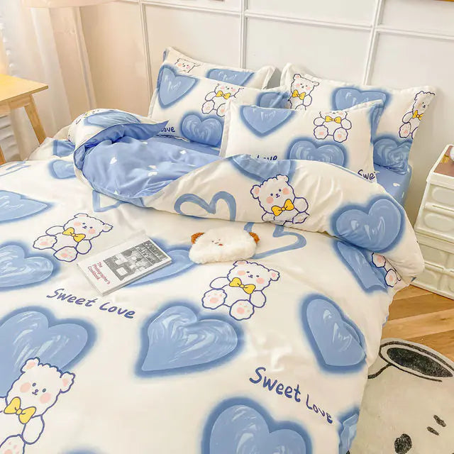 Cute Bear Bedding Set
