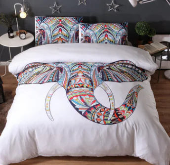 4-Piece Bed Set with Bedding Covers and Accessories