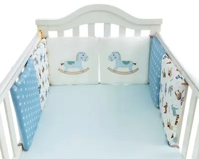 Yuanai Fairy Tale Baby Bedding Set with Cotton Bumper