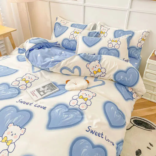 Cute Bear Bedding Set