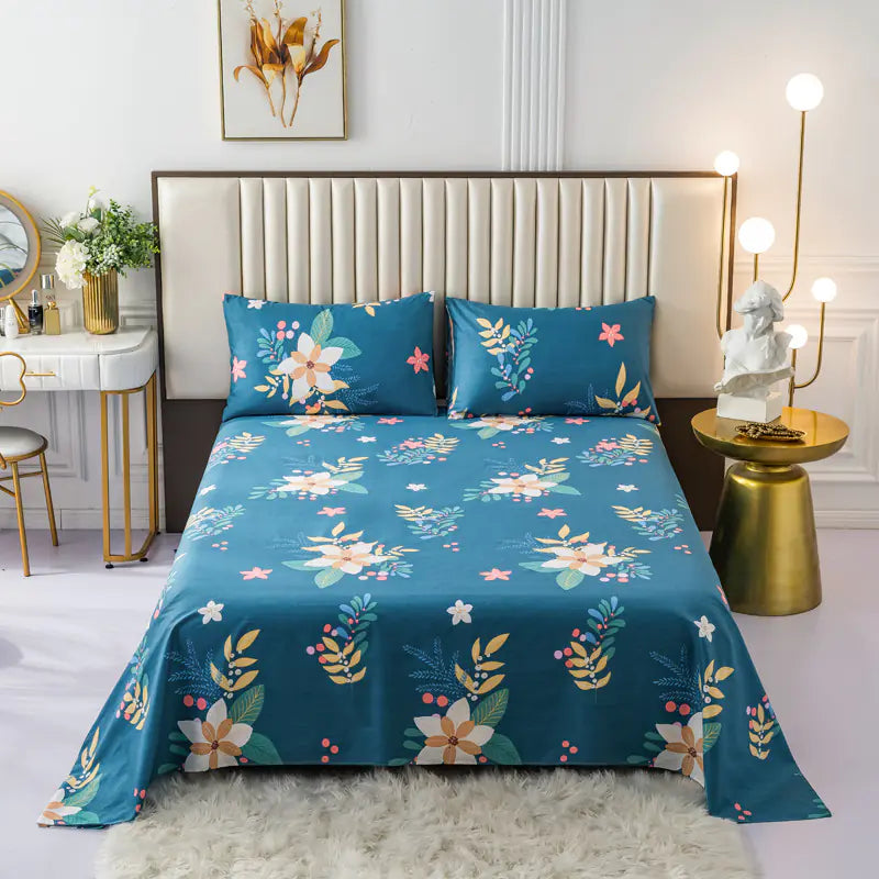 New Cotton Cartoon Bedding Set for Students and Kids