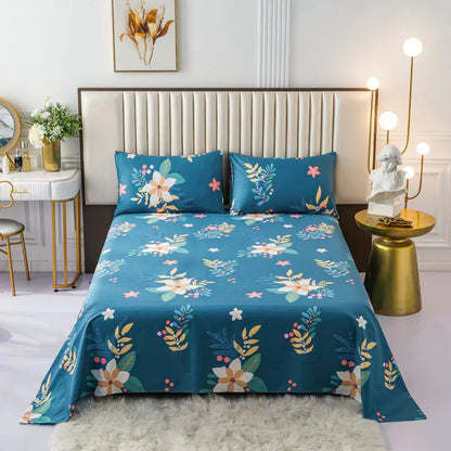 New Cotton Cartoon Bedding Set for Students and Kids