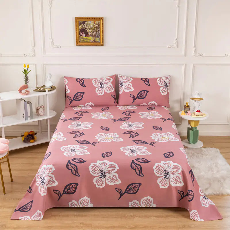 New Cotton Cartoon Bedding Set for Students and Kids