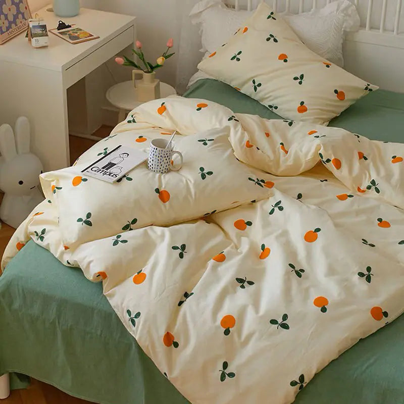 Dormitory Single Student Bedding Set - 3 Pieces