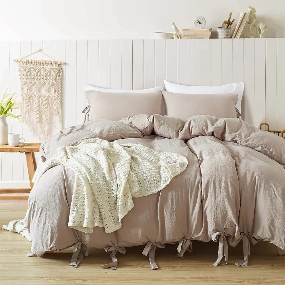 Boman 3-Piece Duvet Cover Set for Home Bedding