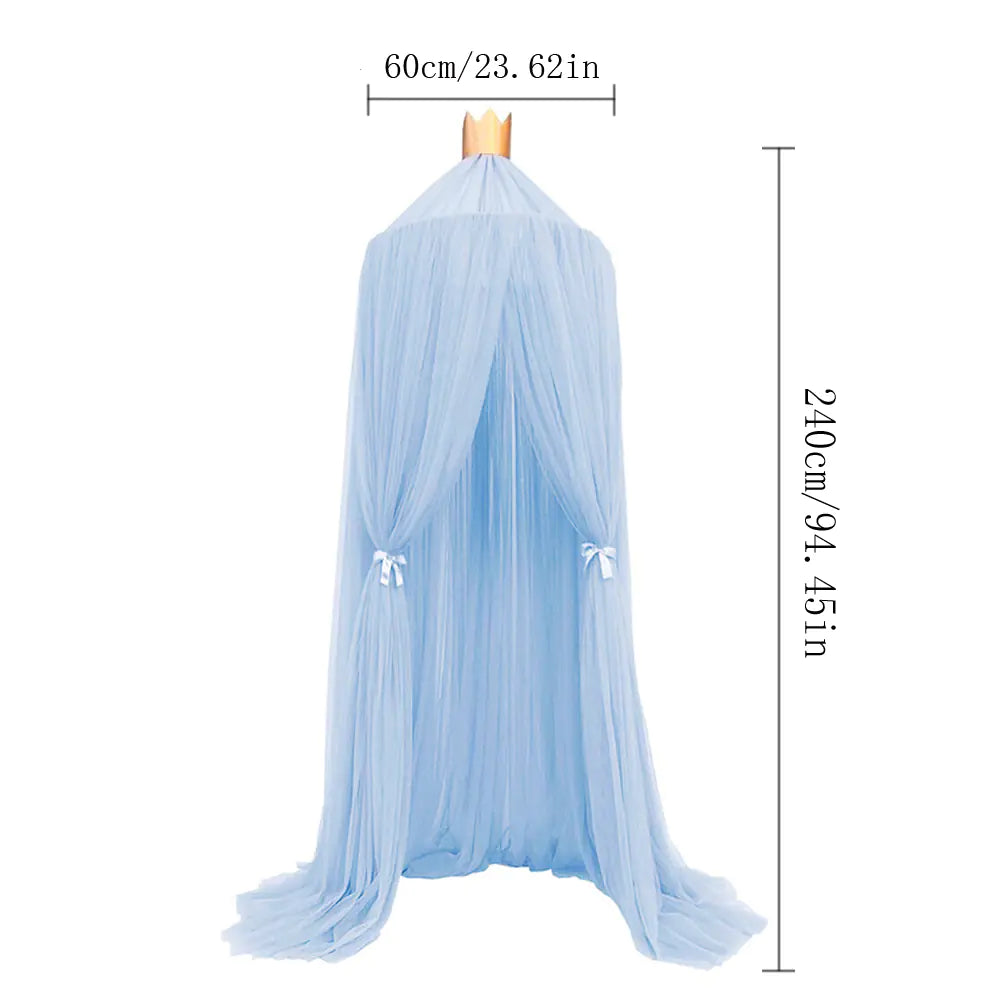 6 Colors Kids Bedding Dome Canopy for Girls' Rooms