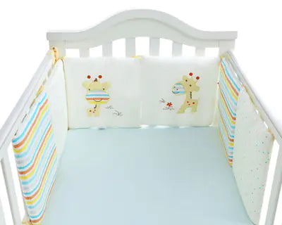Yuanai Fairy Tale Baby Bedding Set with Cotton Bumper