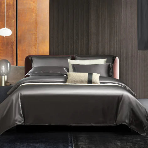 Double-Sided Silk Four-Piece Bedding Set