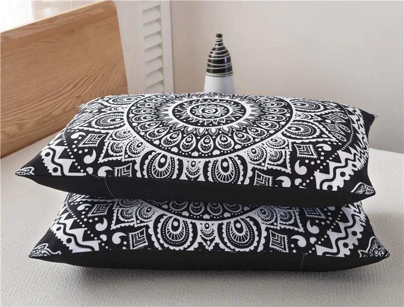 Bohemian Elephant 3D Bedding Set - 4 Pieces