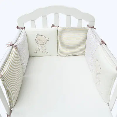 Yuanai Fairy Tale Baby Bedding Set with Cotton Bumper
