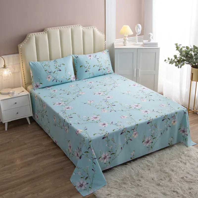 New Cotton Cartoon Bedding Set for Students and Kids