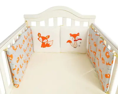 Yuanai Fairy Tale Baby Bedding Set with Cotton Bumper