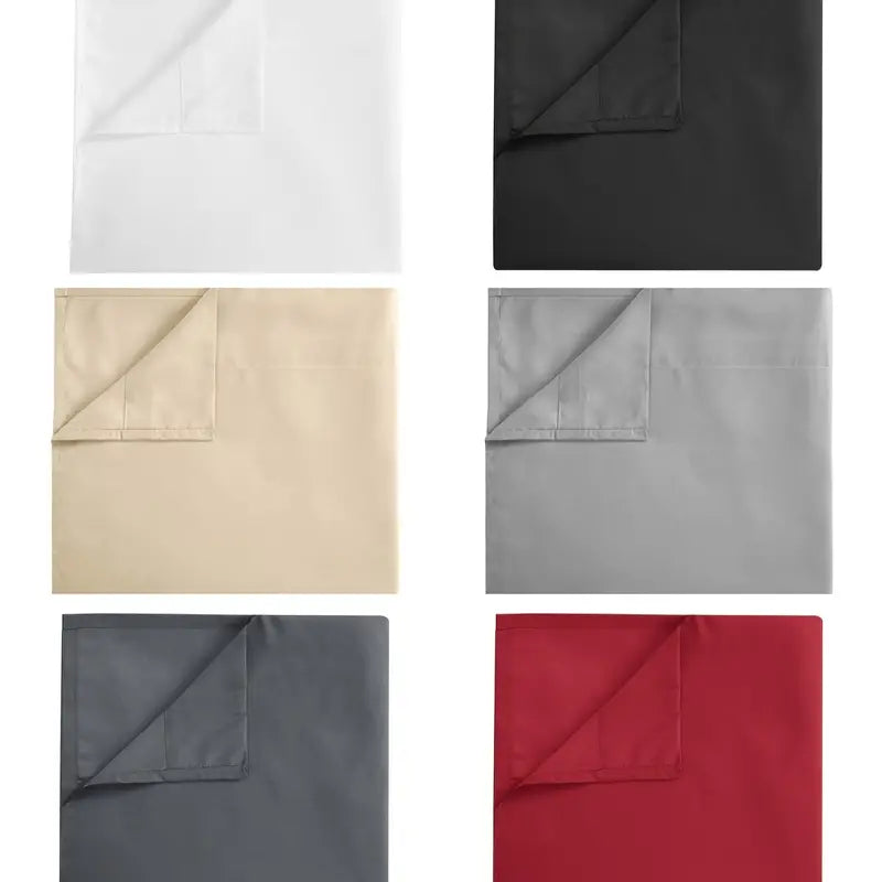 Brushed Microfiber Bedding Set with Fitted Sheet (4 Pcs)