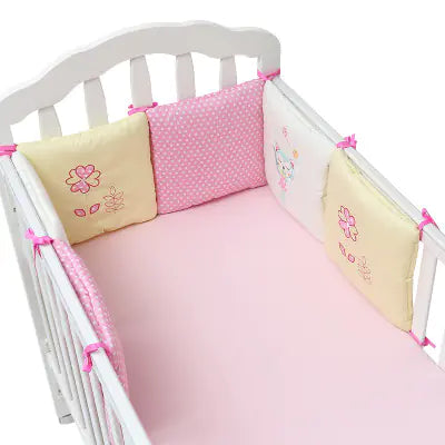 Yuanai Fairy Tale Baby Bedding Set with Cotton Bumper