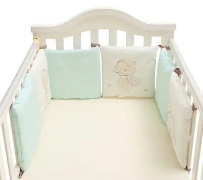 Yuanai Fairy Tale Baby Bedding Set with Cotton Bumper
